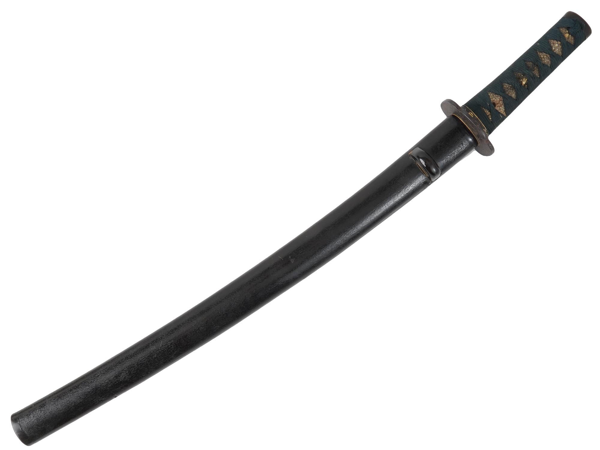 ANTIQUE JAPANESE WAKIZASHI SAMURAI SWORD PIC-3